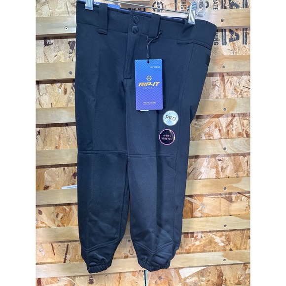 Rip-It Other - RIP-IT Girls Softball Pants- 4-Way Stretch & Built-In Padding - L, Girl's Large